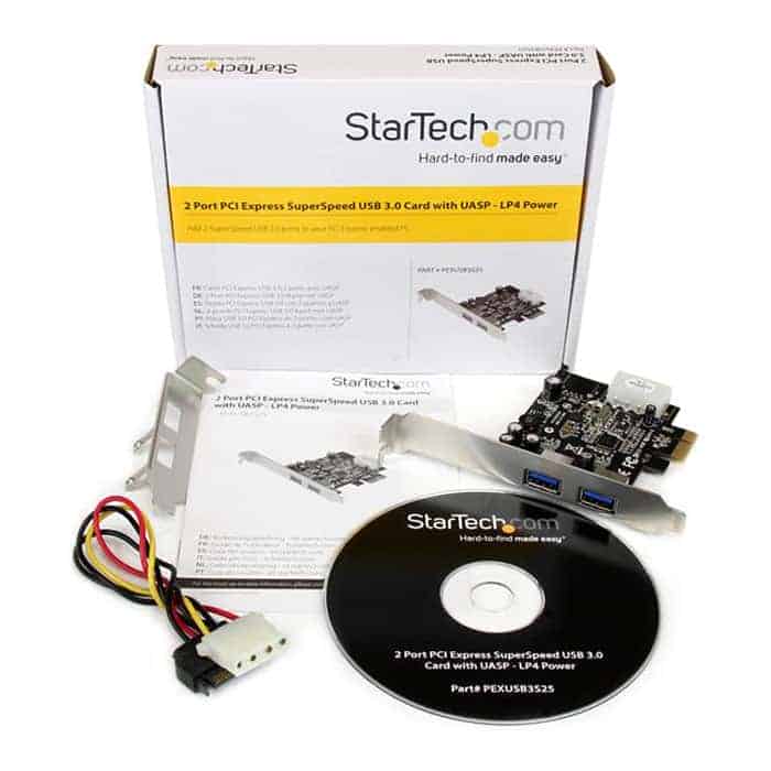 (image for) 2 Port PCI-E SuperSpeed USB 3.0 Card Adapter StarTech.com